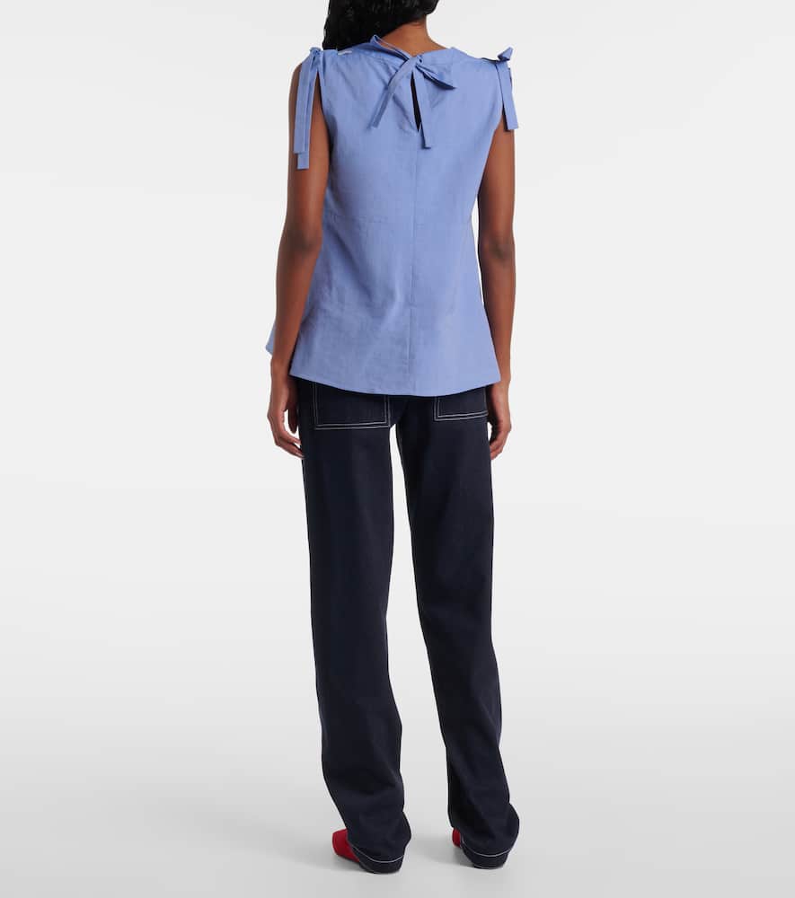 Cotton canvas top