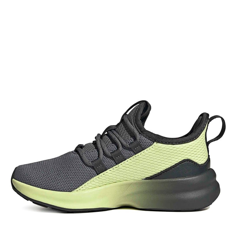 Kids' Lite Racer Adapt 8.0 Sneaker Little/ Big Kid Shoes (Grey / Grey / Green)