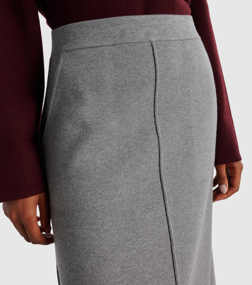 Vortice midi skirt