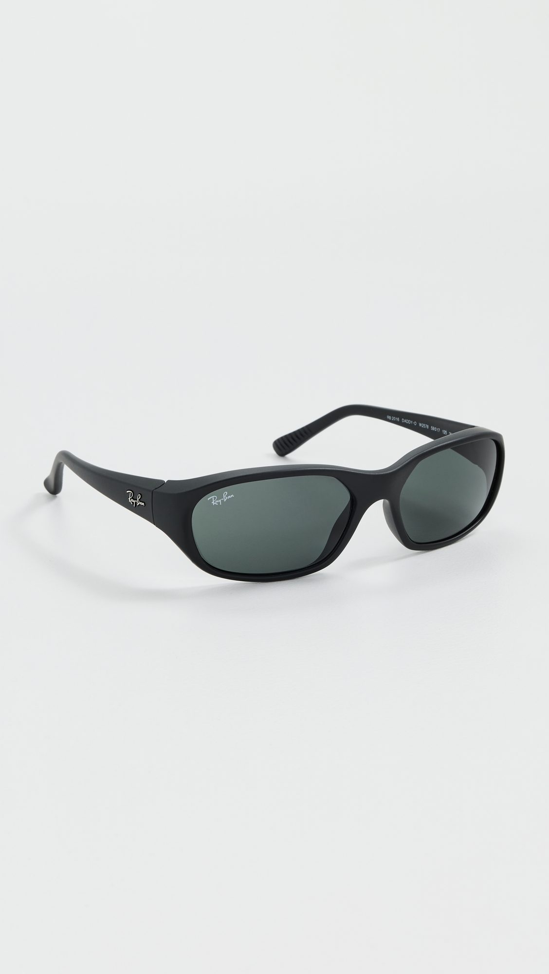 Daddy-O Sunglasses Rubber Black One Size