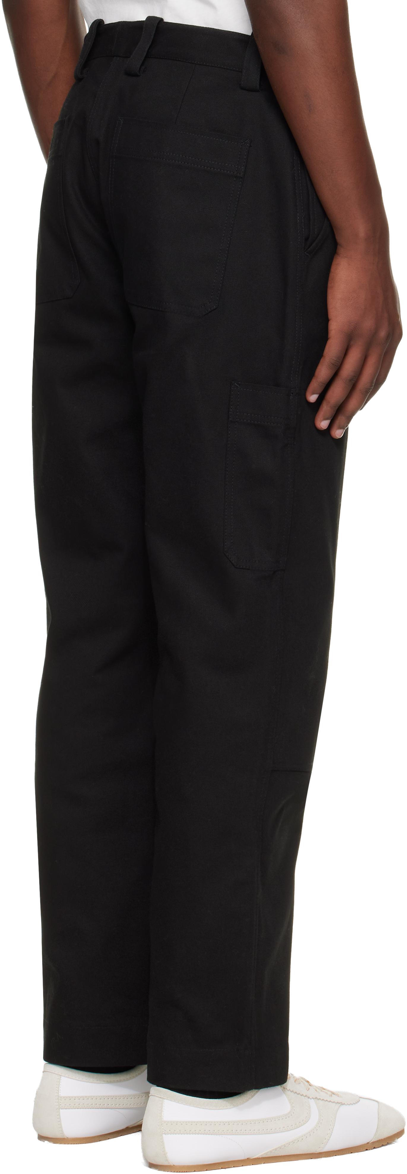 Black Denver Trousers