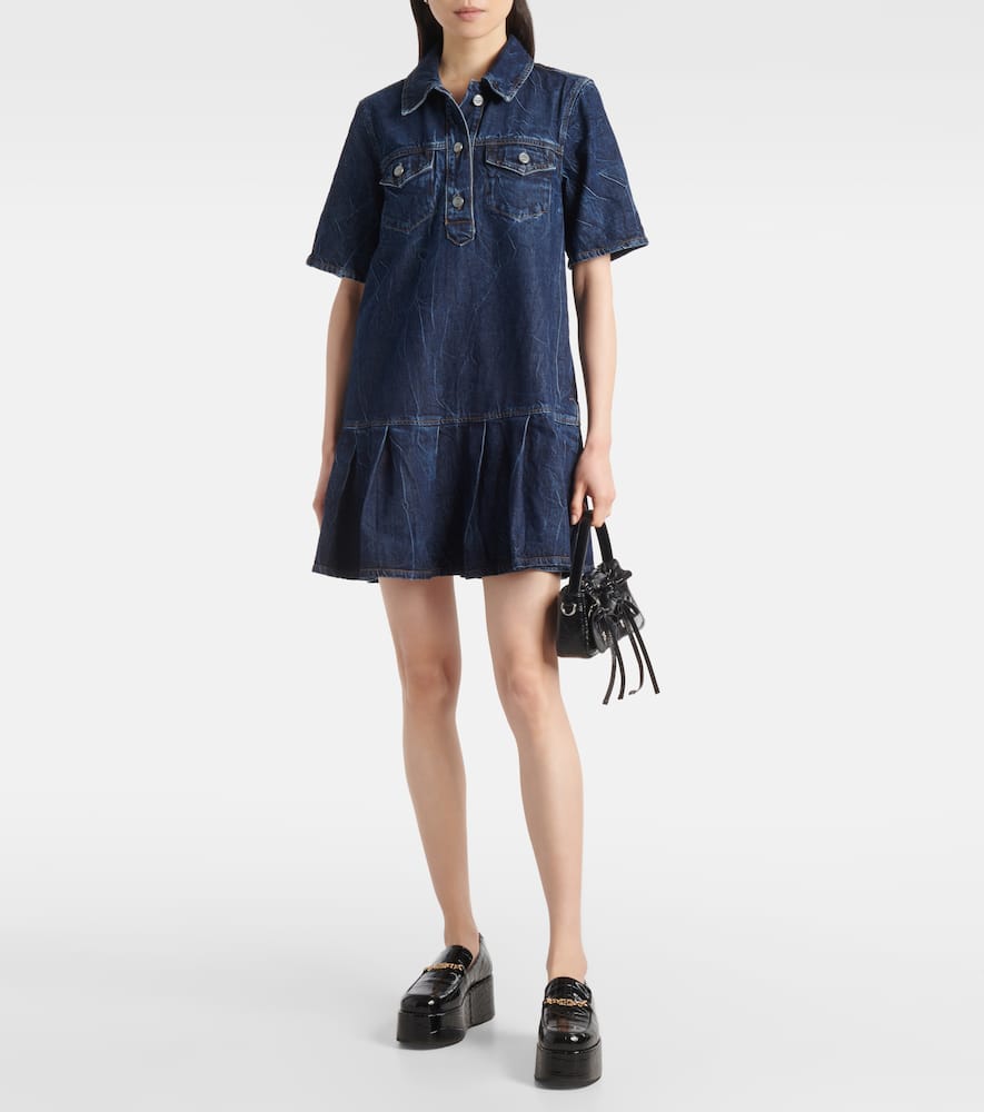 Denim minidress