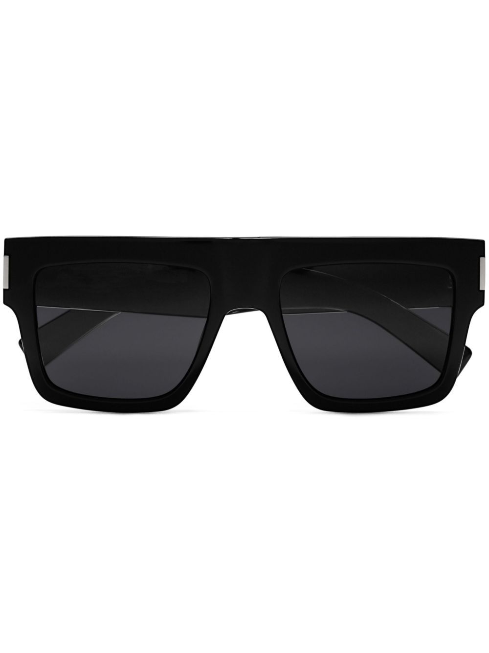 Logo-plaque square sunglasses