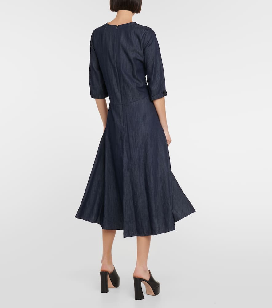 Valery denim midi dress