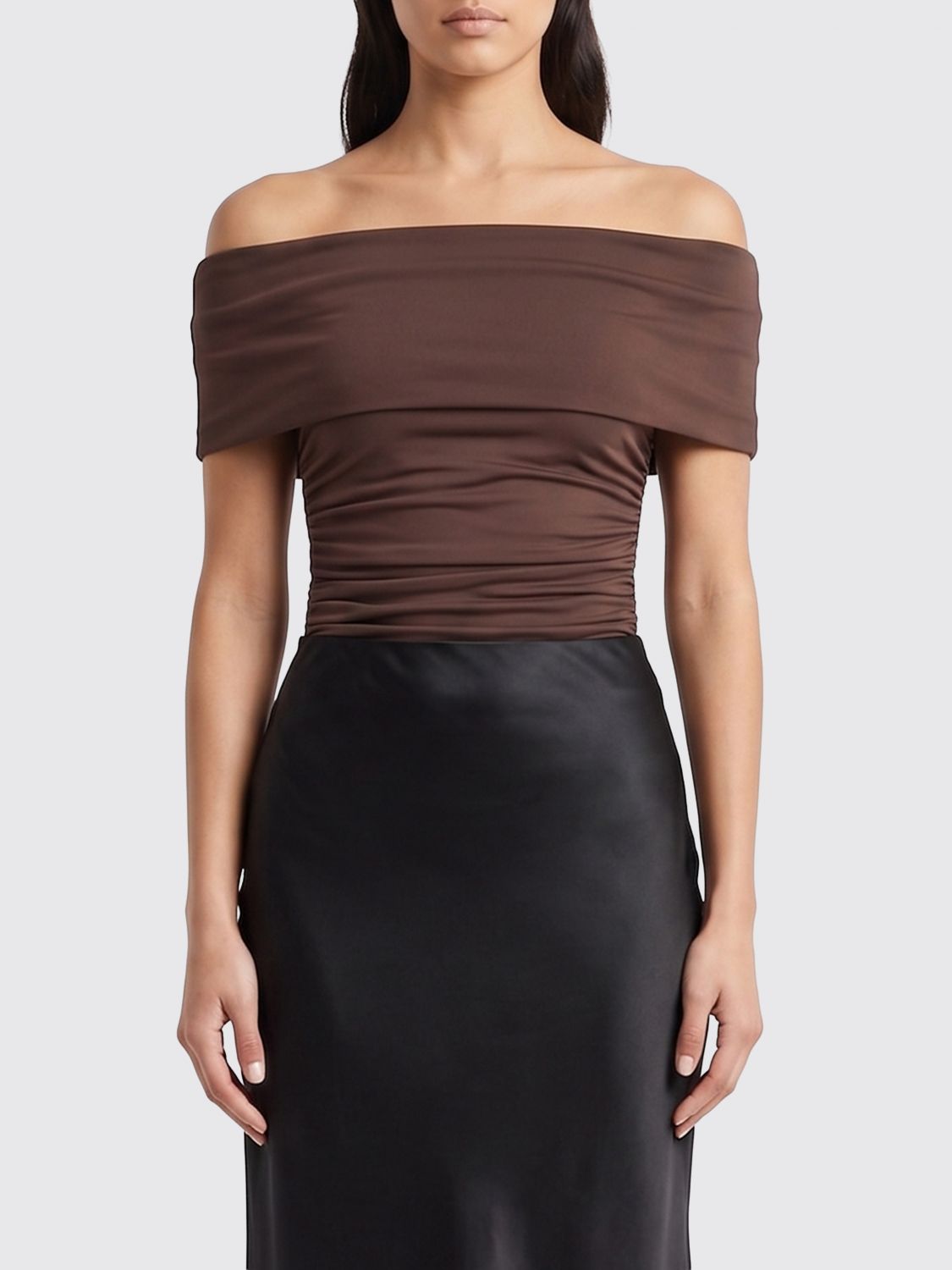 Bodysuit Woman color Brown