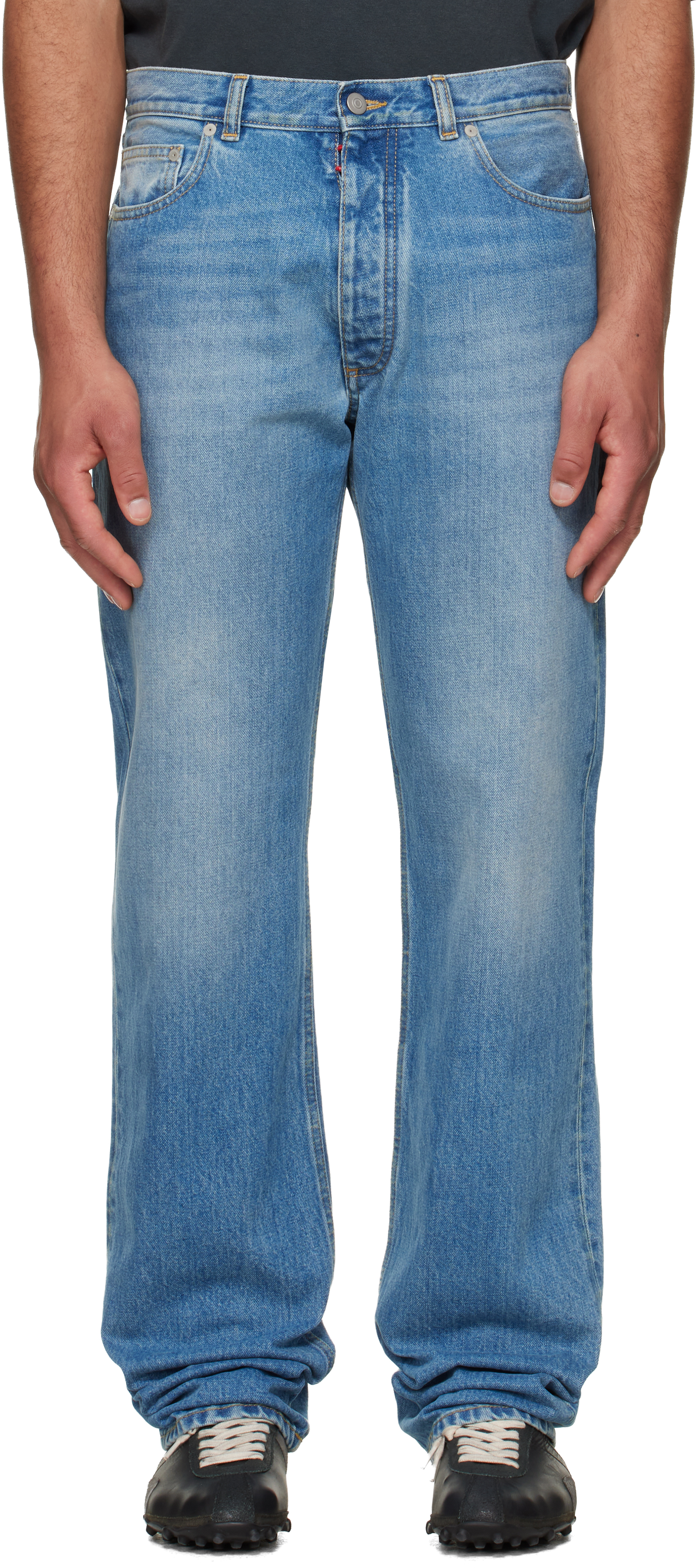 Blue 5 Pockets Jeans