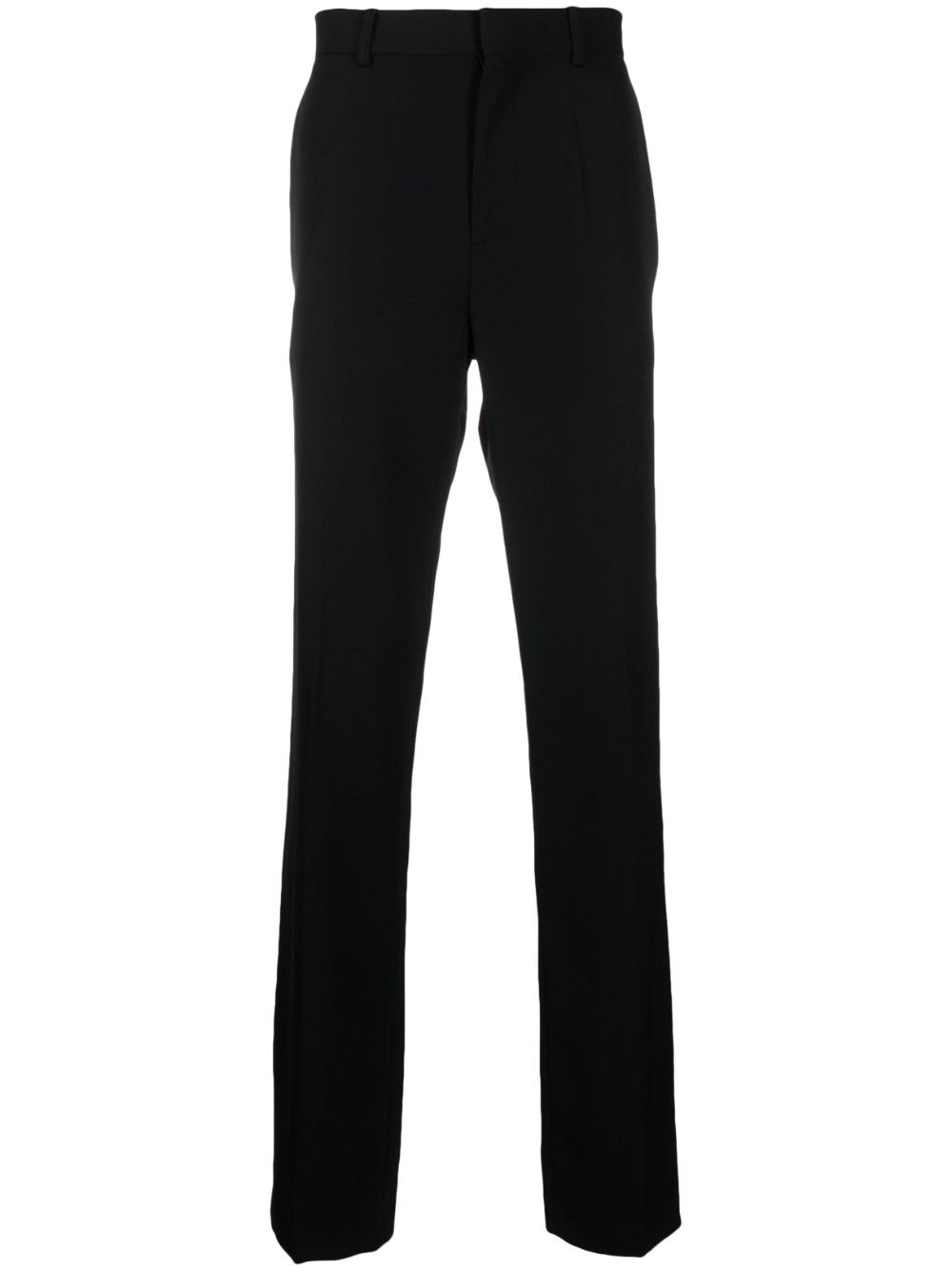 Tapered-leg trousers - Black