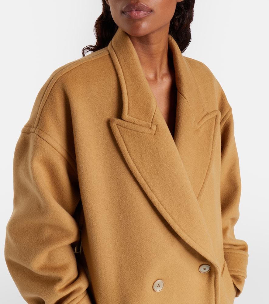 Winry wool and cashmere-blend coat