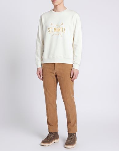 Fefè Napoli Man Sweatshirt White Size L Cotton, Polyester