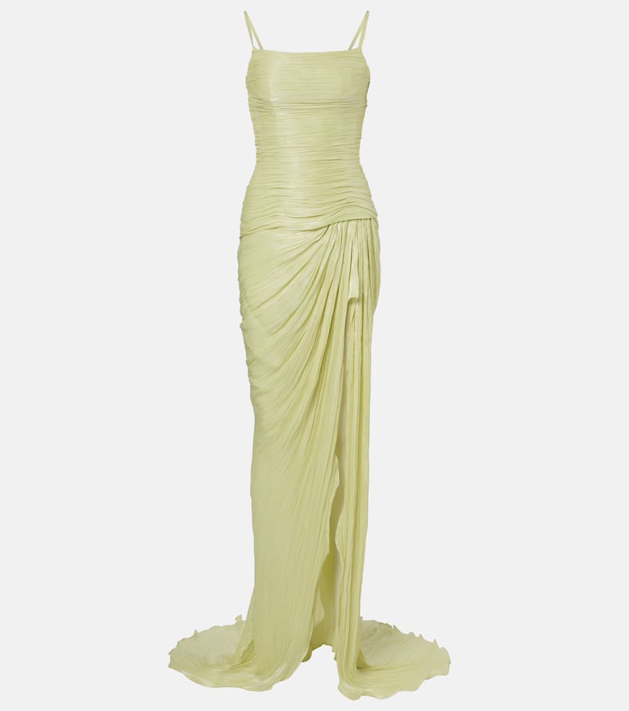 Pleated gown