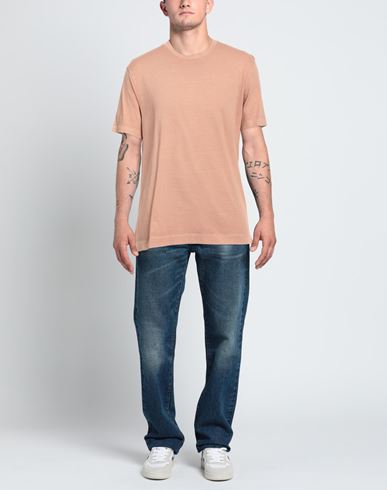Man T-shirt Pastel pink