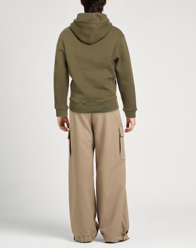 Maison Kitsuné Man Sweatshirt Military green Size L Cotton