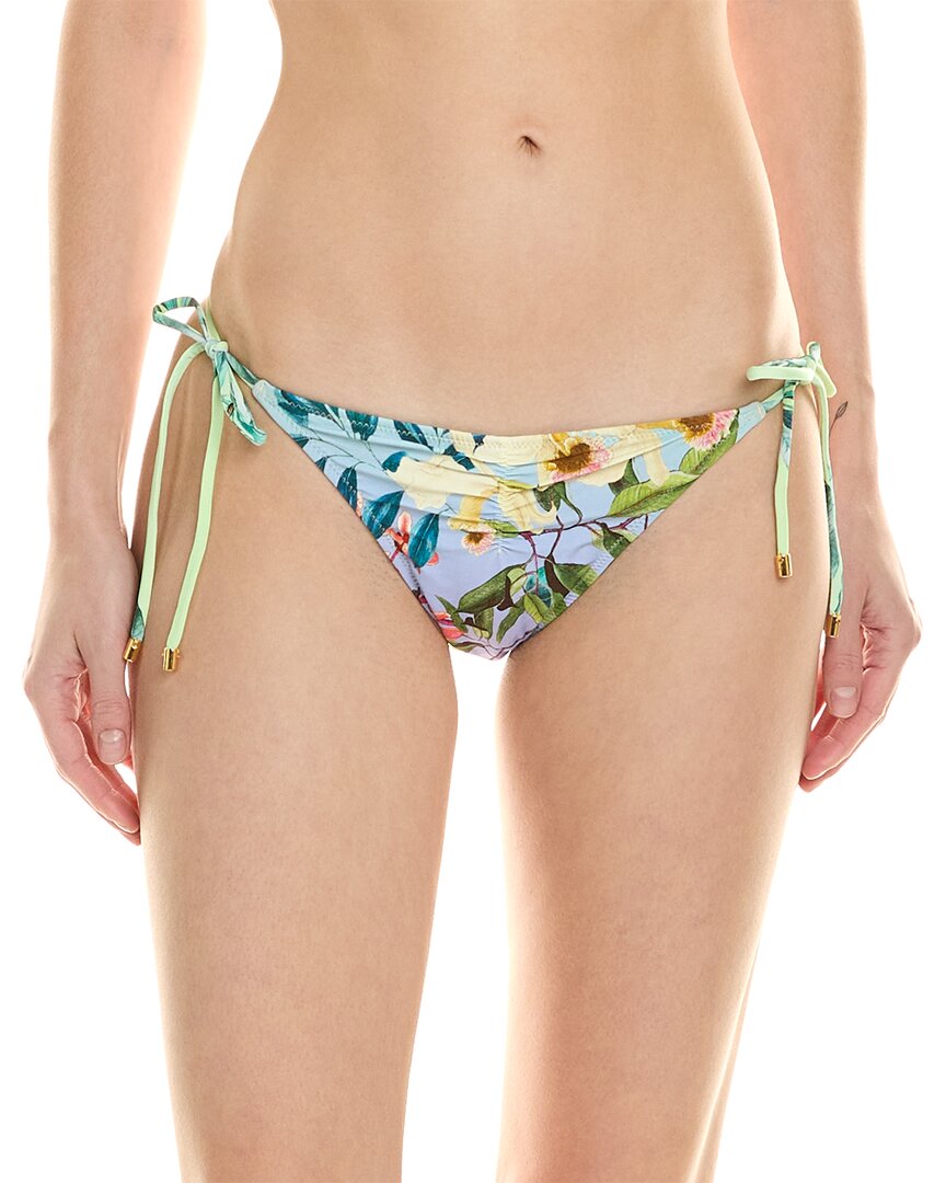 Ruched Tie Full Bikini Bottom
