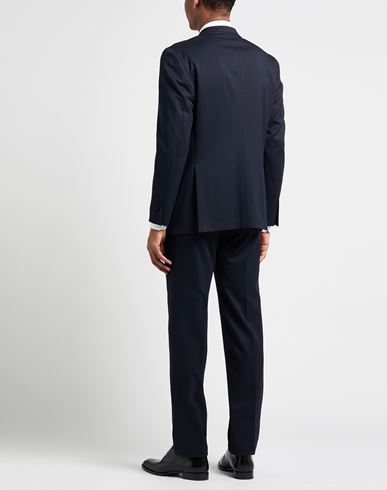 Man Suit Midnight blue Size 38 Polyester, Wool, Viscose, Elastane
