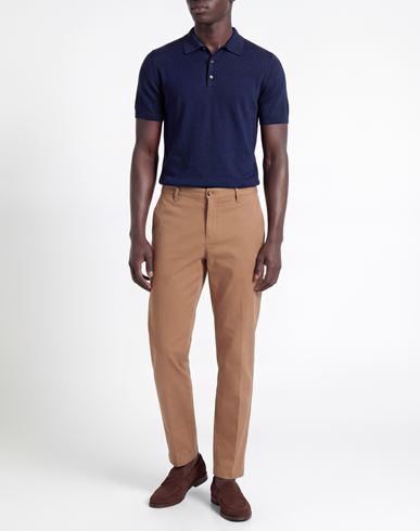 Man Pants Camel Size 28 Viscose, Polyamide, Elastane
