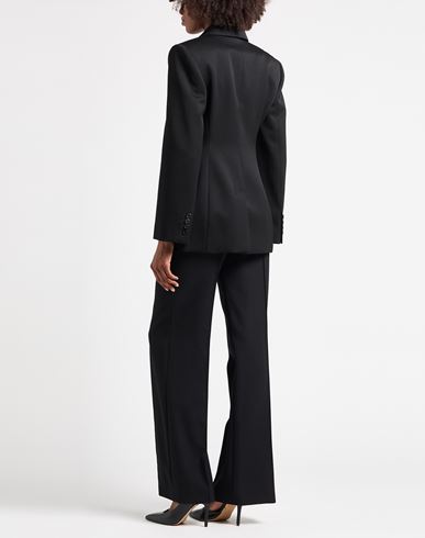 Woman Blazer Black Size 6 Wool
