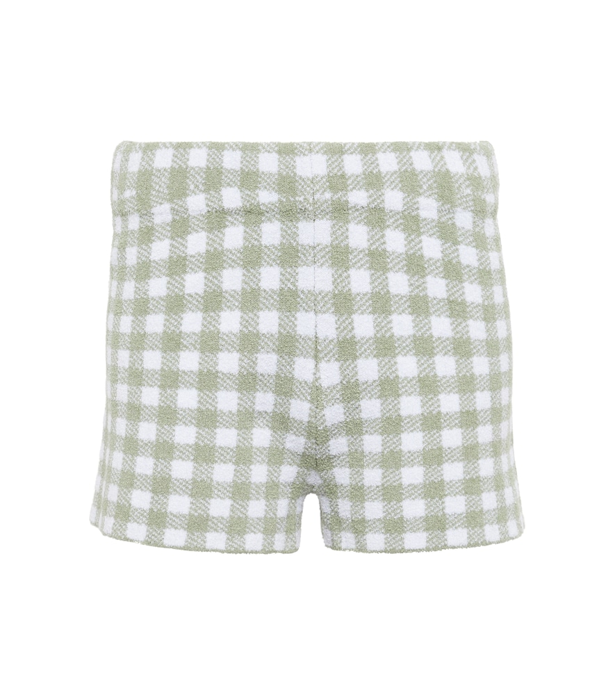 Altuzarra Ran checked shorts