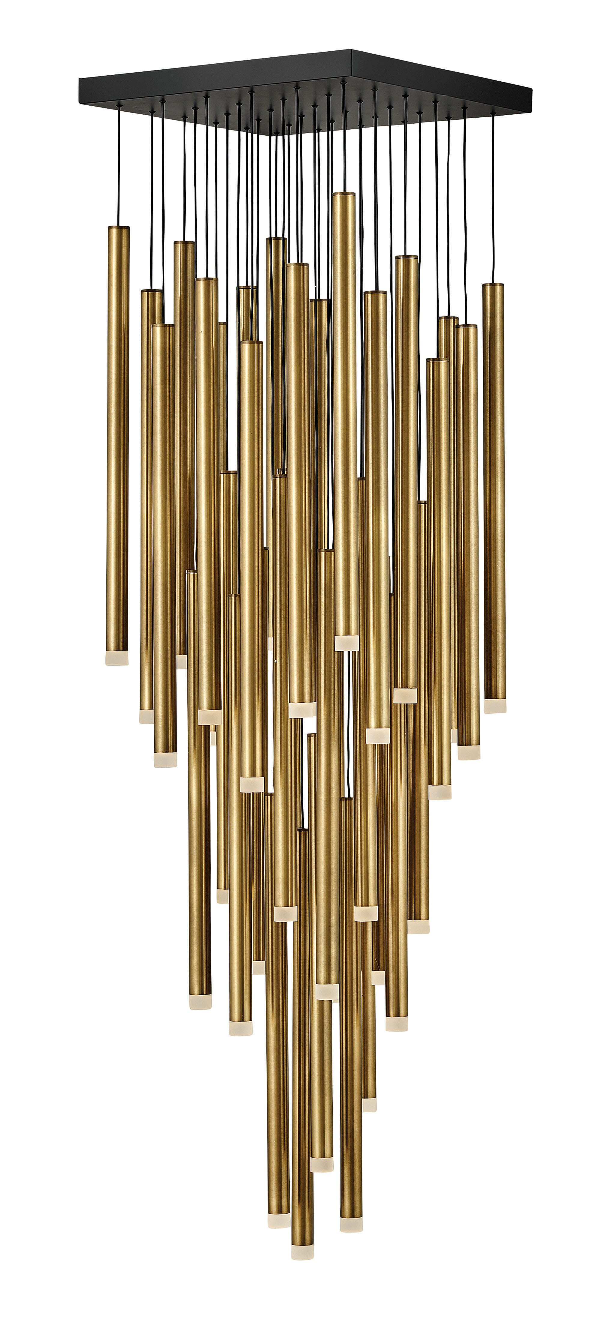 Heritage Brass LED Pendant from the Harmony Collection