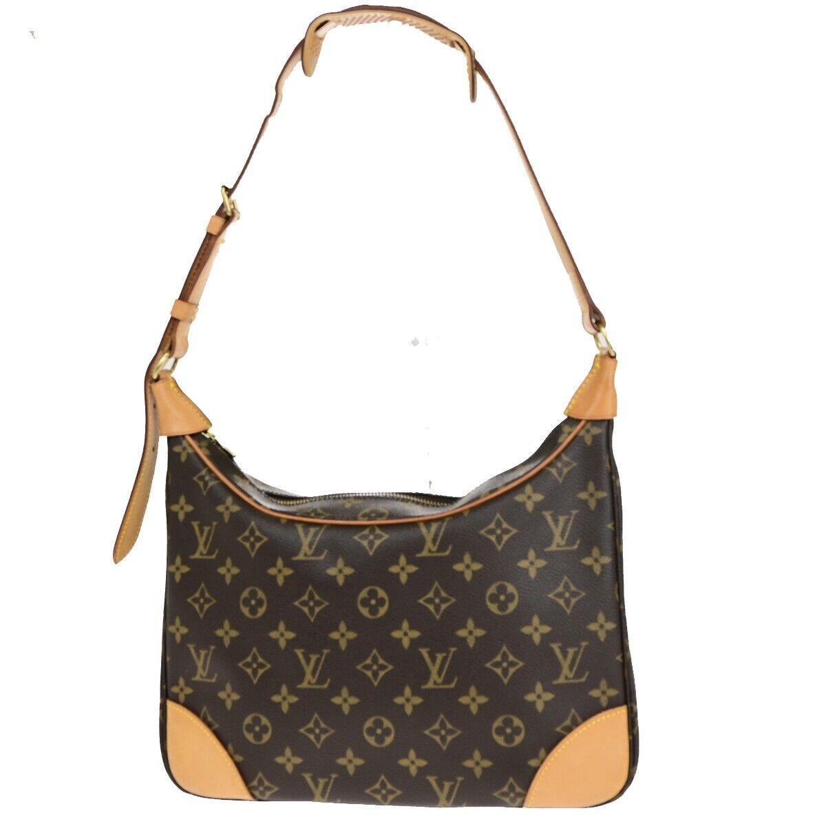 Boulogne Canvas Shoulder Bag (Pre-Owned)