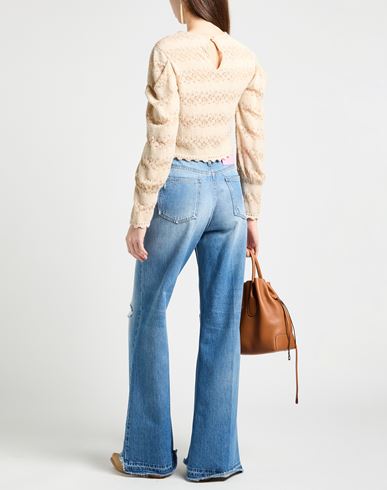 Woman Jeans Blue Size 26 Cotton