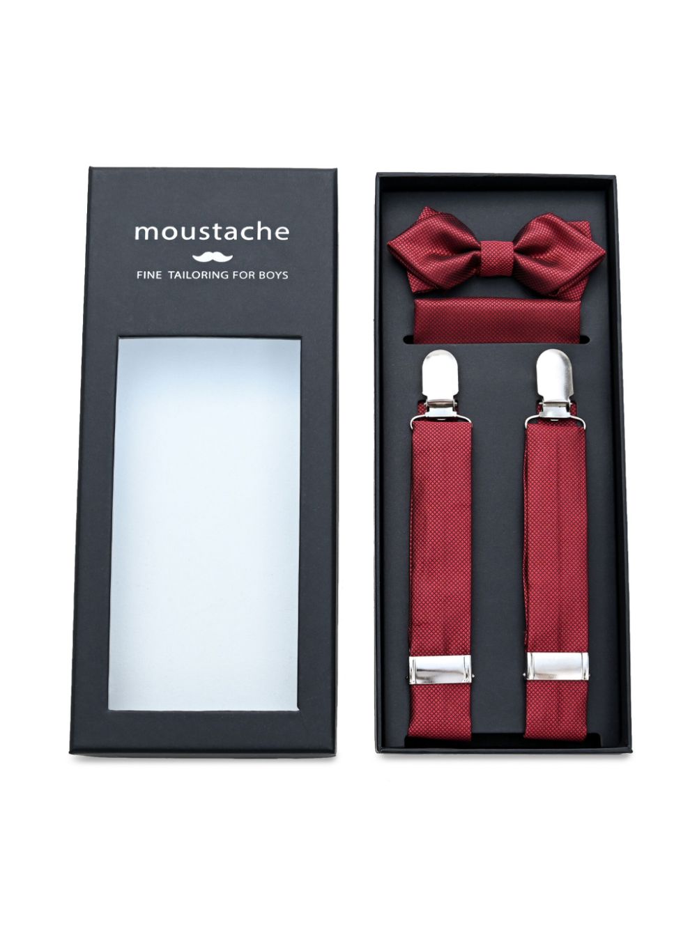 Suspenders set - Red