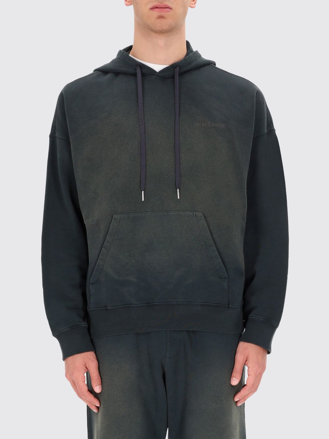 Sweatshirt Men color Black