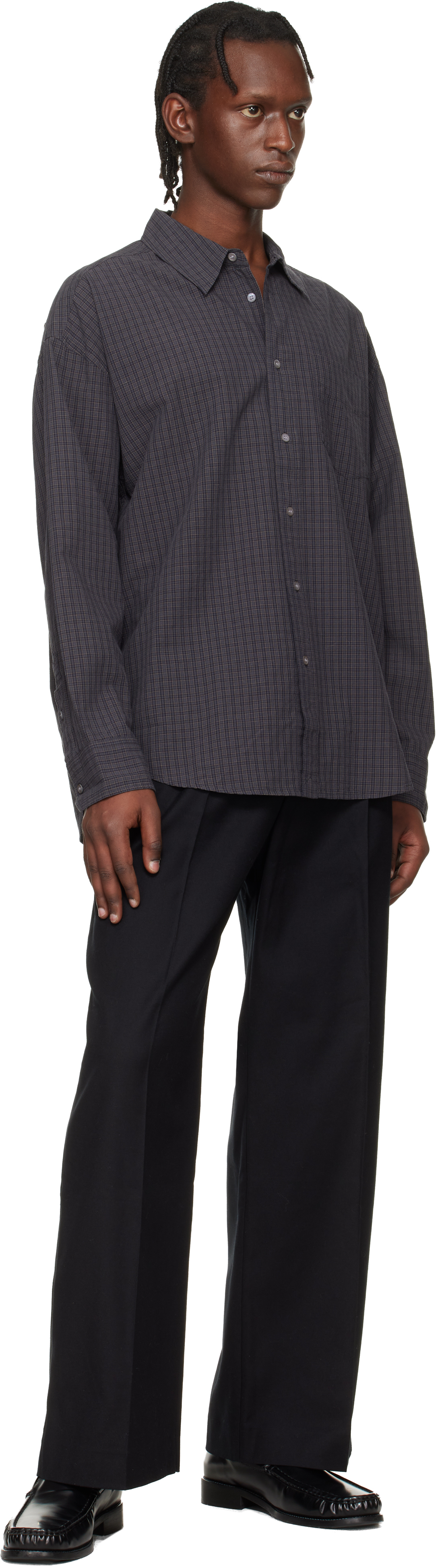 Black Loose-Fit Trousers
