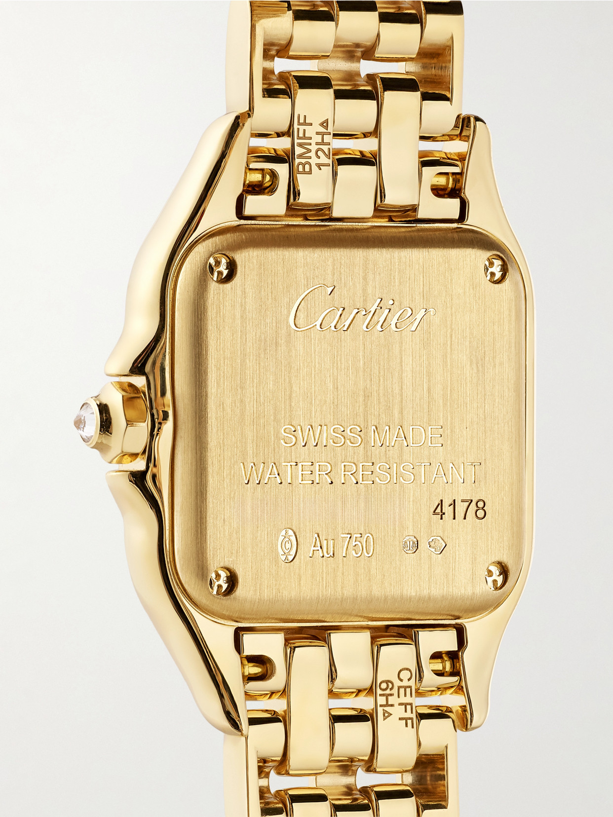 Panthère De Small 23mm 18-karat Gold And Diamond Watch - One size
