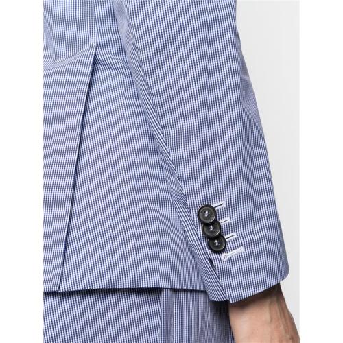 Single-breasted blazer jacket - Blue