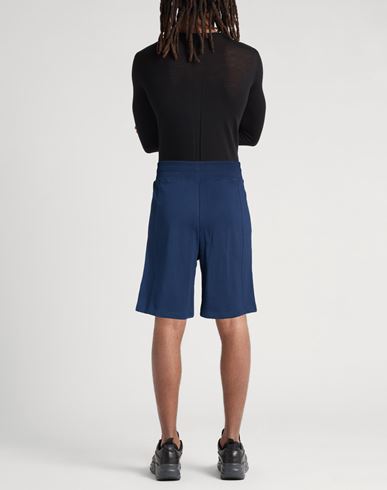 Man Shorts & Bermuda Shorts Navy Size L Cotton