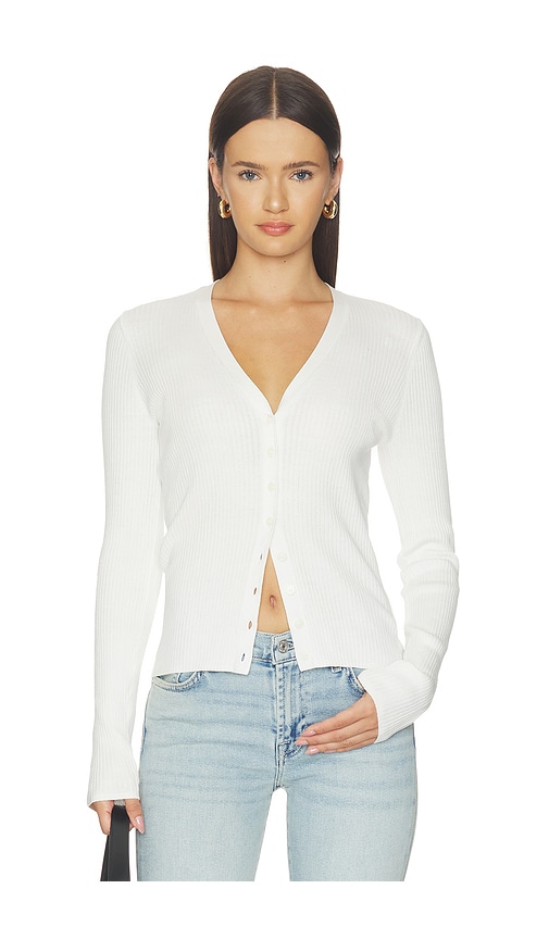 Sold Out NYC The Ribbed Favorite Cardi in Cream. - M also in L