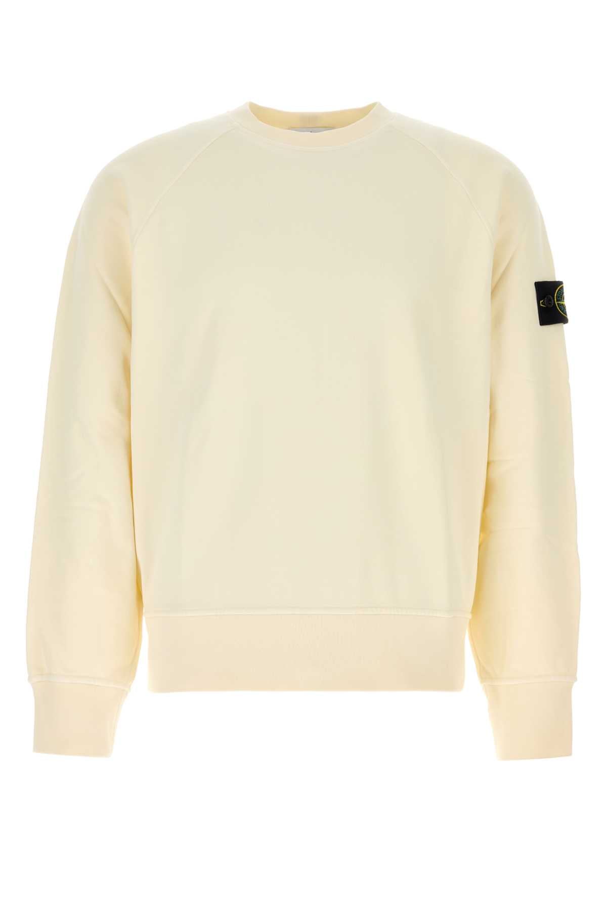 Cotton Sweatshirt — White