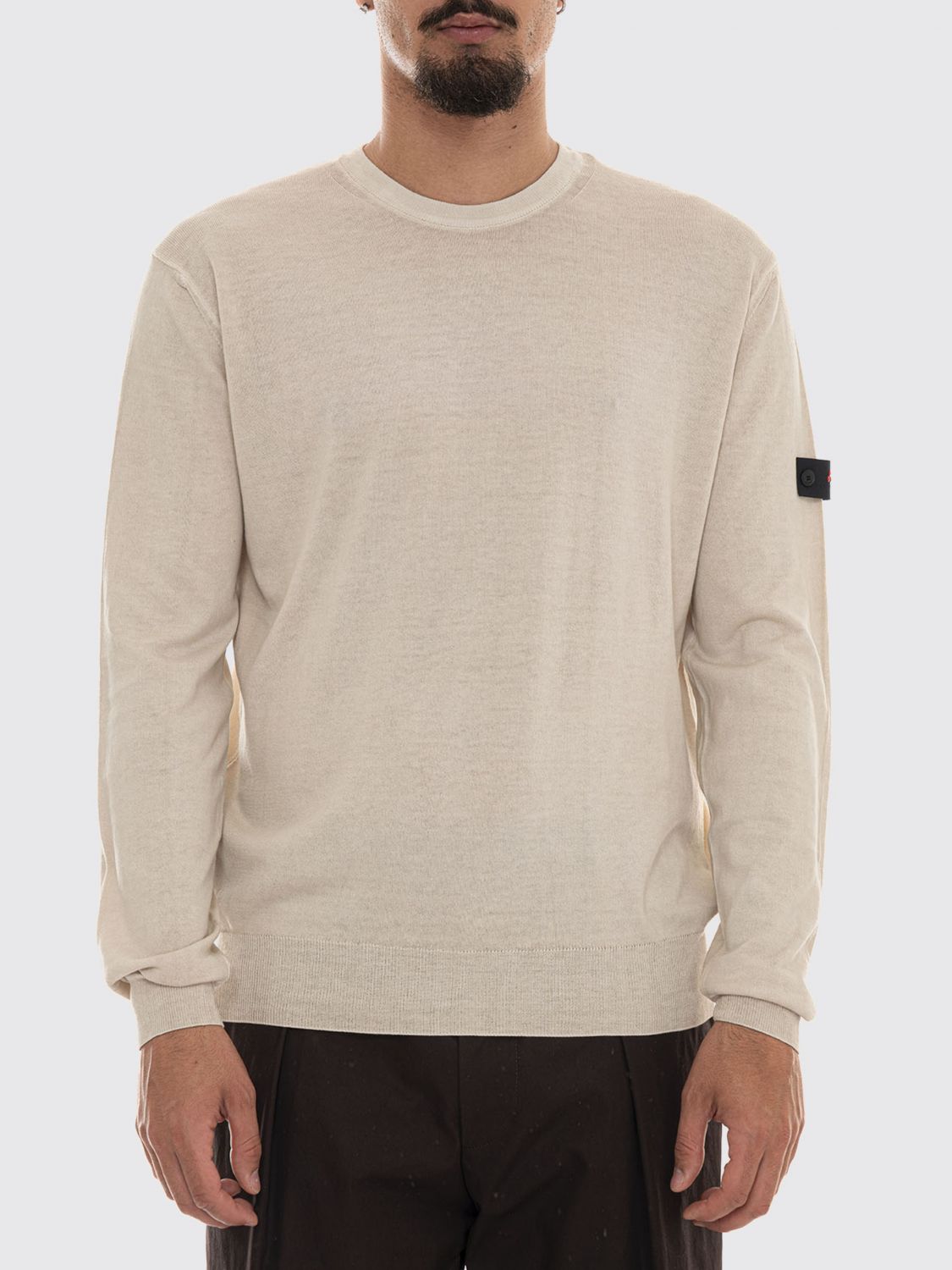 Sweater Men color Beige