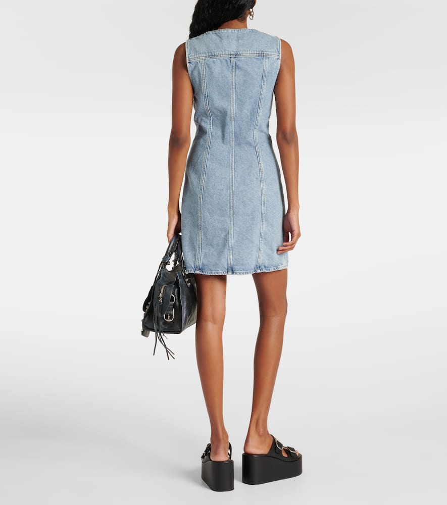 Trina denim minidress