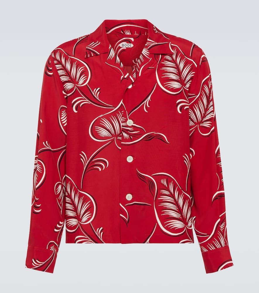 Creeping Begonia printed shirt