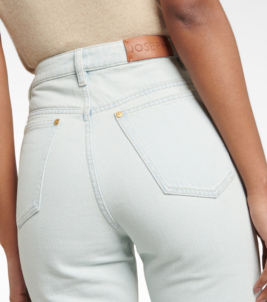 Fulham high-rise straight jeans