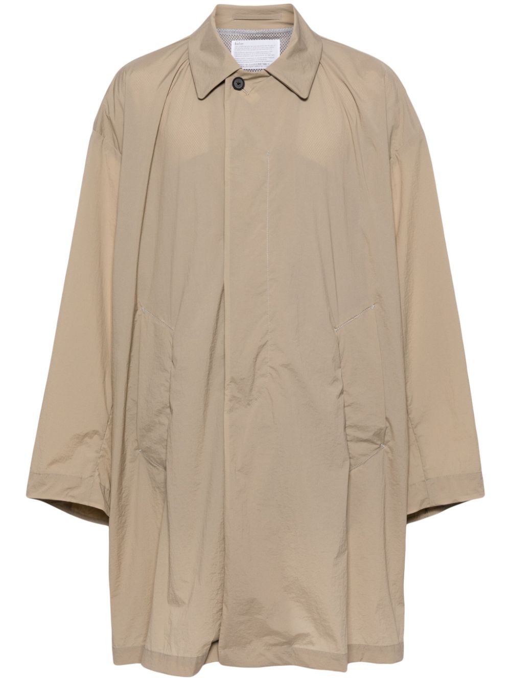 Button-up trench coat - Brown