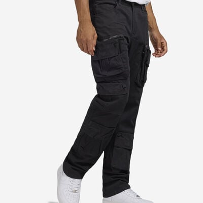 Men's 5-Pocket Cargo Twill Pant in Black