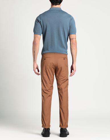 Man Pants Tan Size 35 Cotton, Nylon, Elastane