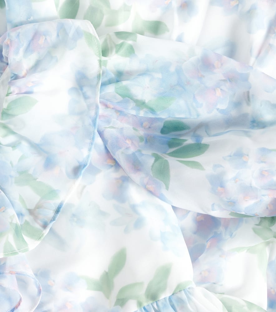 Patachou Party floral tulle tiered dress