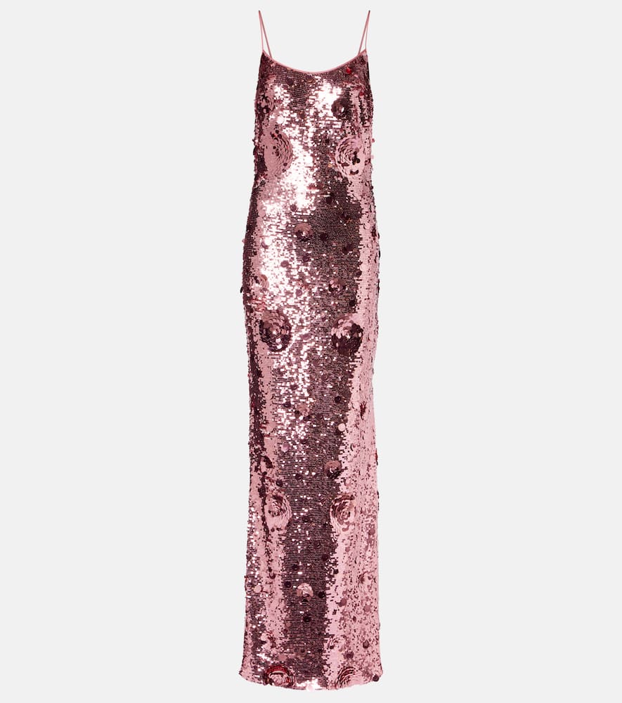 Isis sequined gown