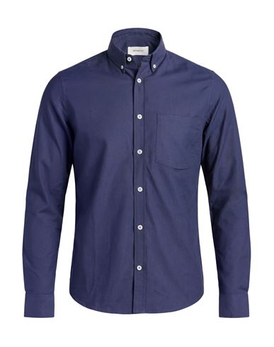 Man Shirt Navy Size XS Organic cotton