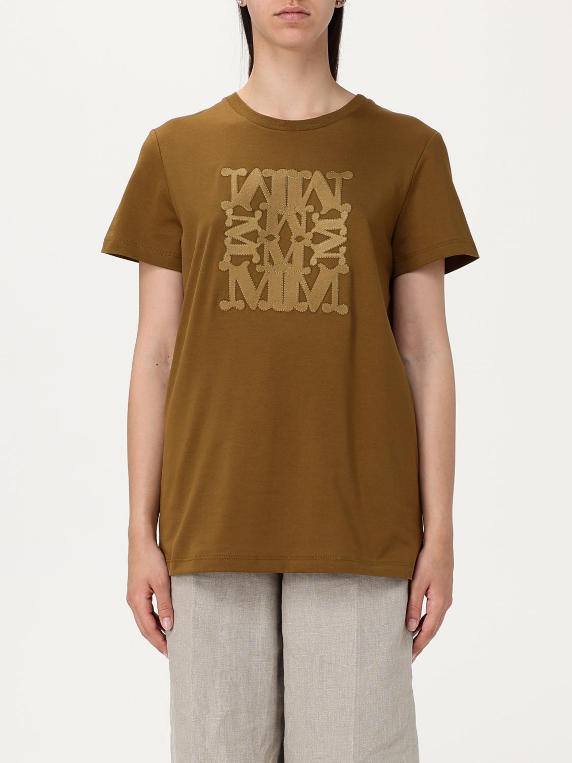 T-Shirt MAX MARA Woman color Green