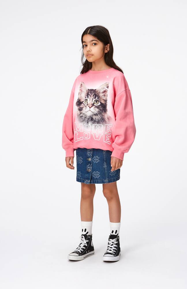 Molo Monti printed cotton jersey sweatshirt