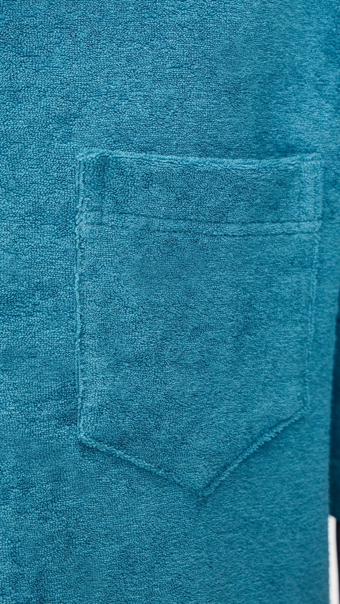 Terry Cocktail Shirt Aqua Blues