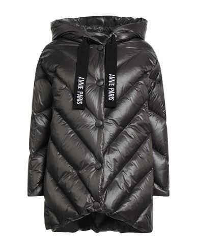 Woman Puffer Taupe Size 6 Polyamide