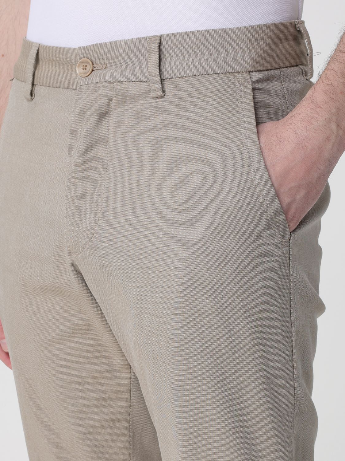 Pants Men color Camel