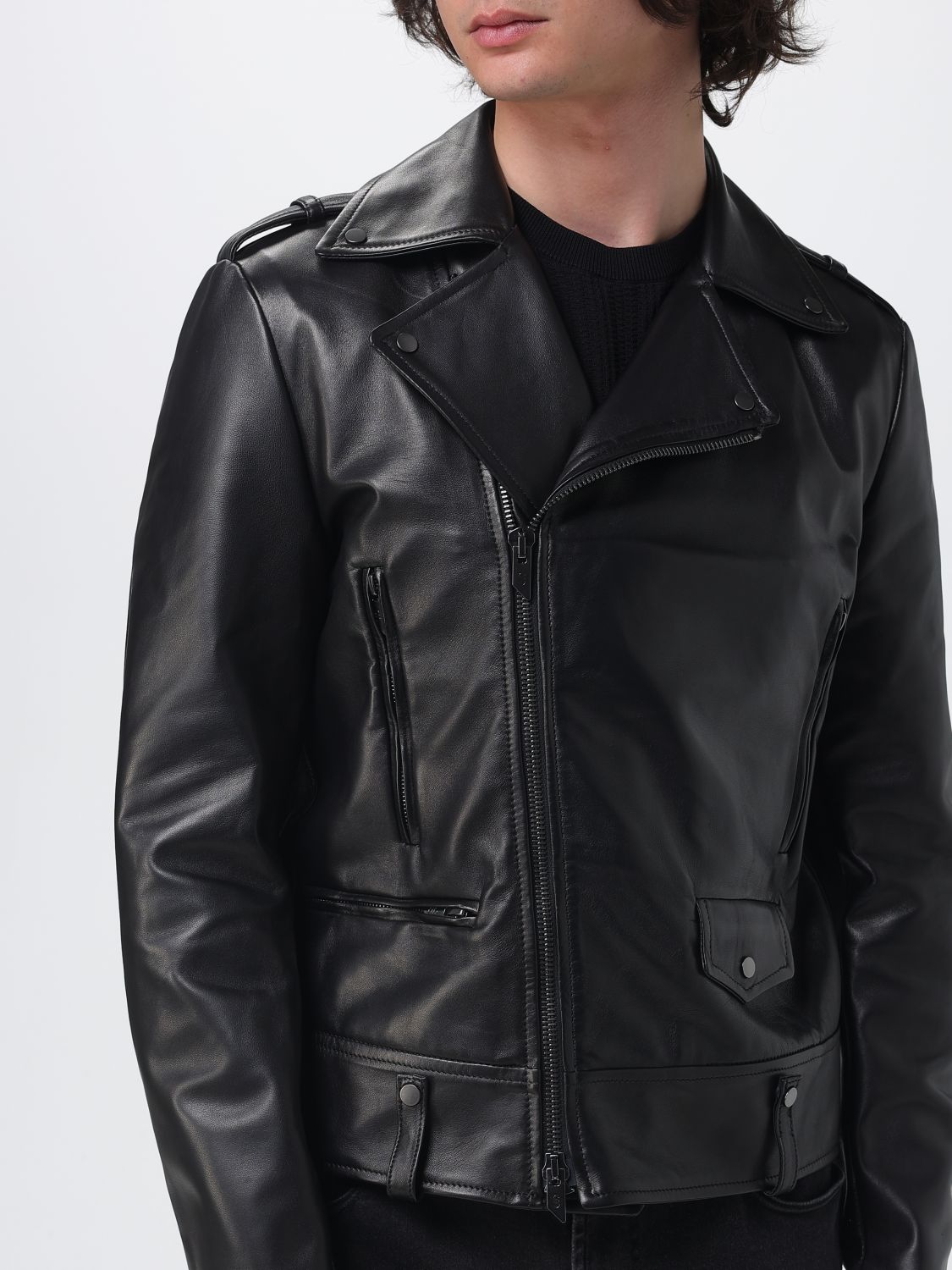 Jacket Men color Black