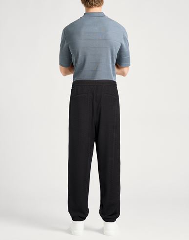 Man Pants Black Size XL Cotton, Lyocell, Elastane