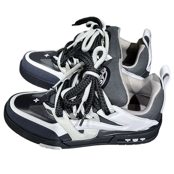 Skate Sneakers 'Grey Black'